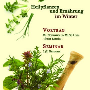 Heilpflanzen und Ernährung im Winter