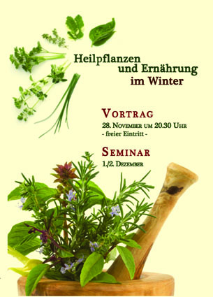 Heilpflanzen und Ernährung im Winter
