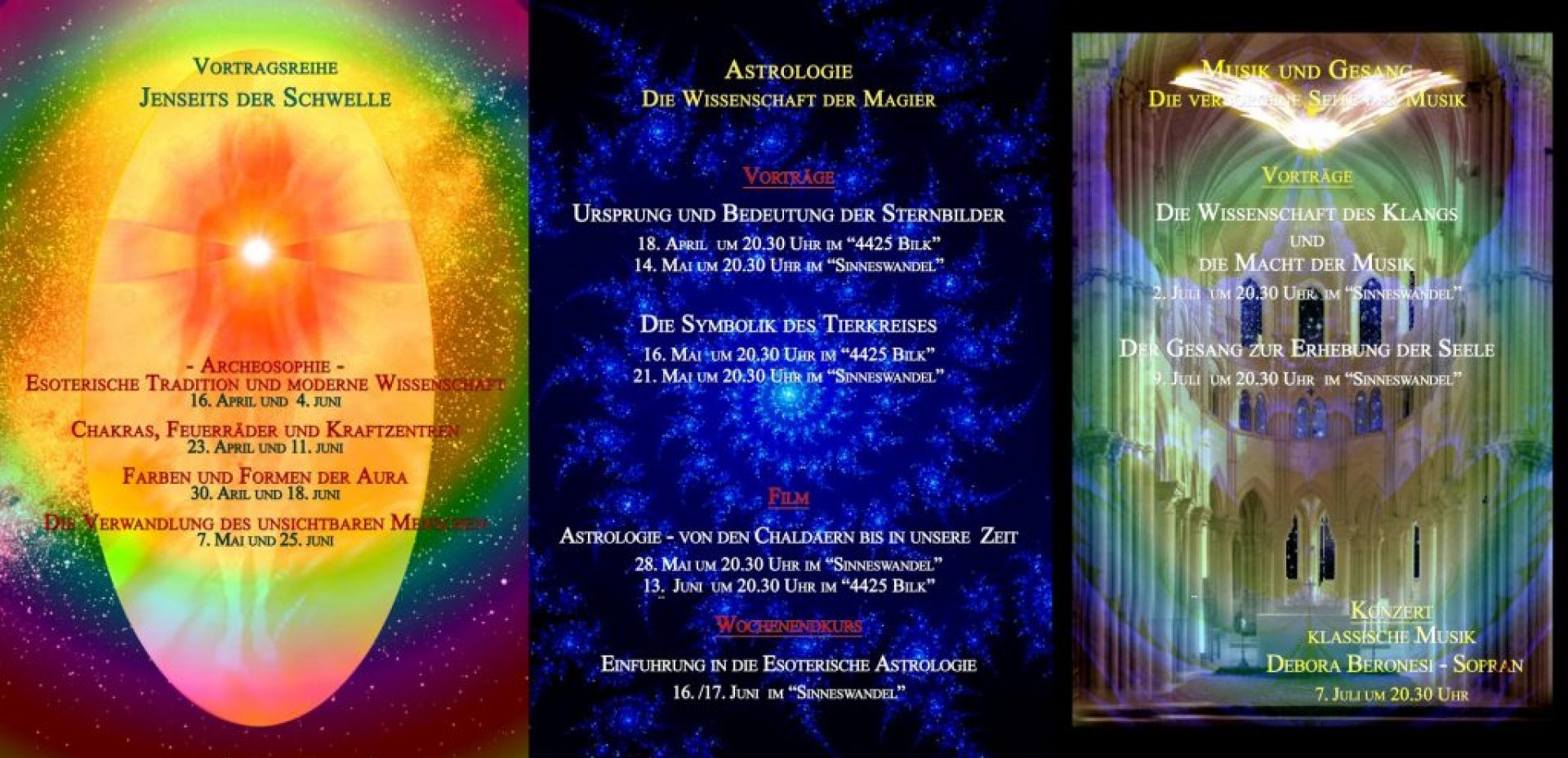 Themenreihe April - Juli 2012