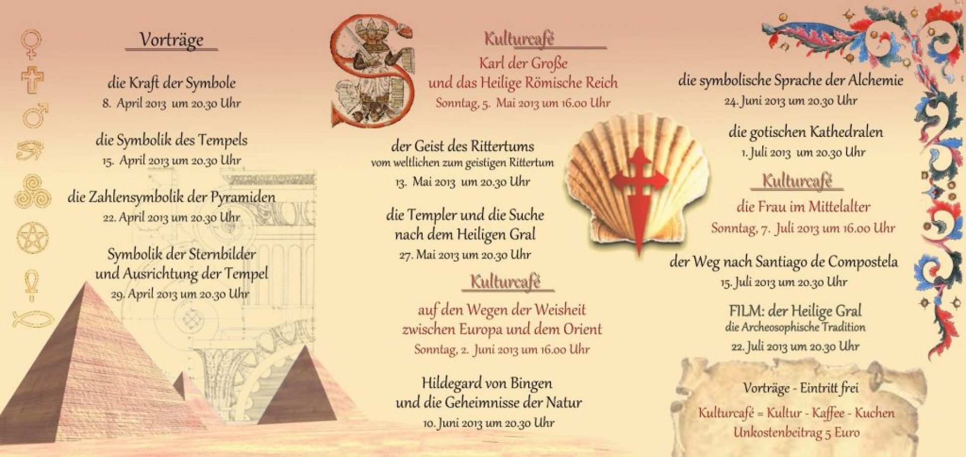 Themenreihe April - Juli 2013