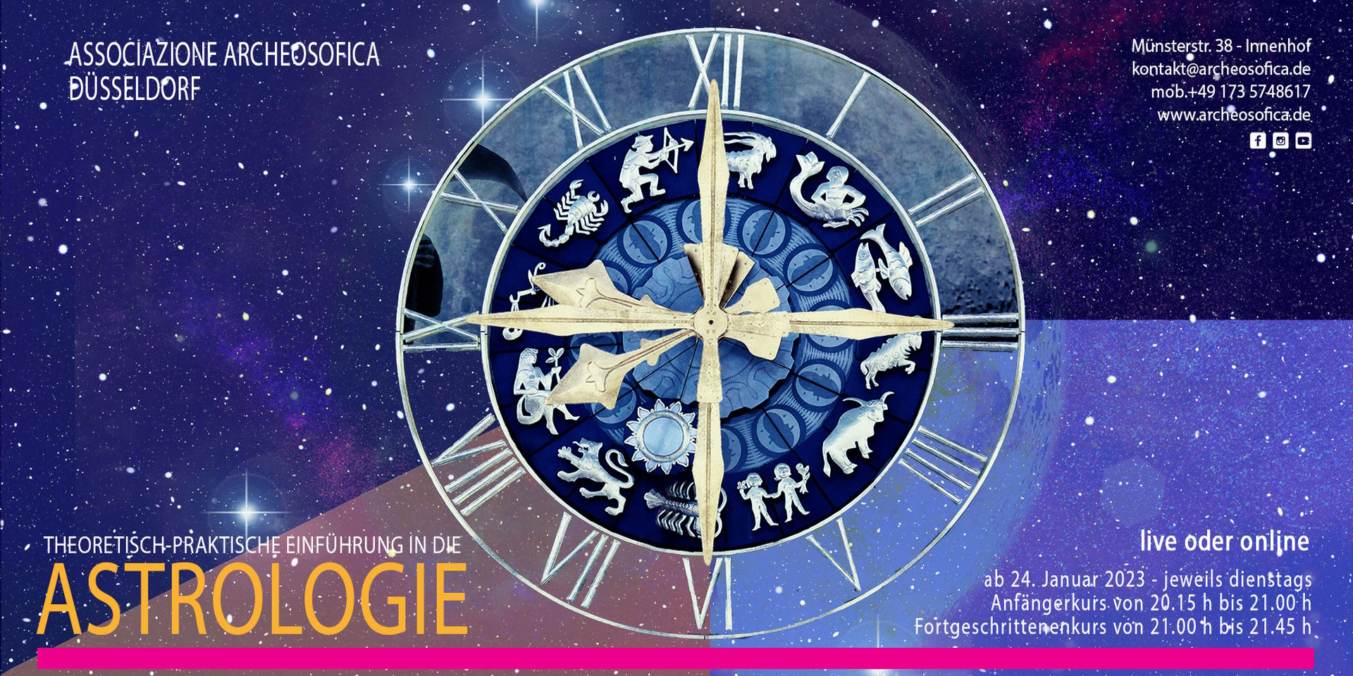 Astrologiekurs 2022-2023 Astrologiekurs 2022-2023