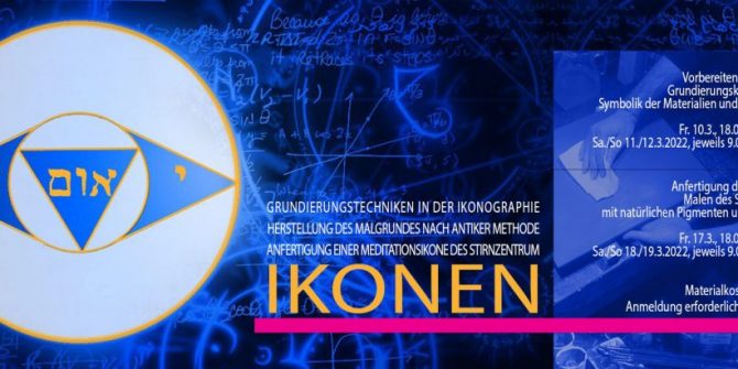 Wochenkurs der Ikonografie Anfertigung einer Ikone des Herzzentrums