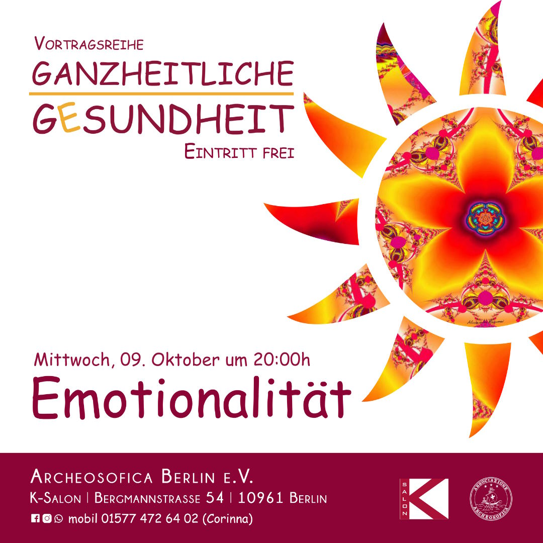 Ganzheitliche Gesundheit - Emotionalität Ganzheitliche Gesundheit - Emotionalität